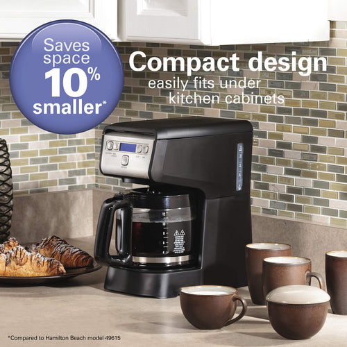 12 Cup Compact Programmable Drip Coffee Maker N339723