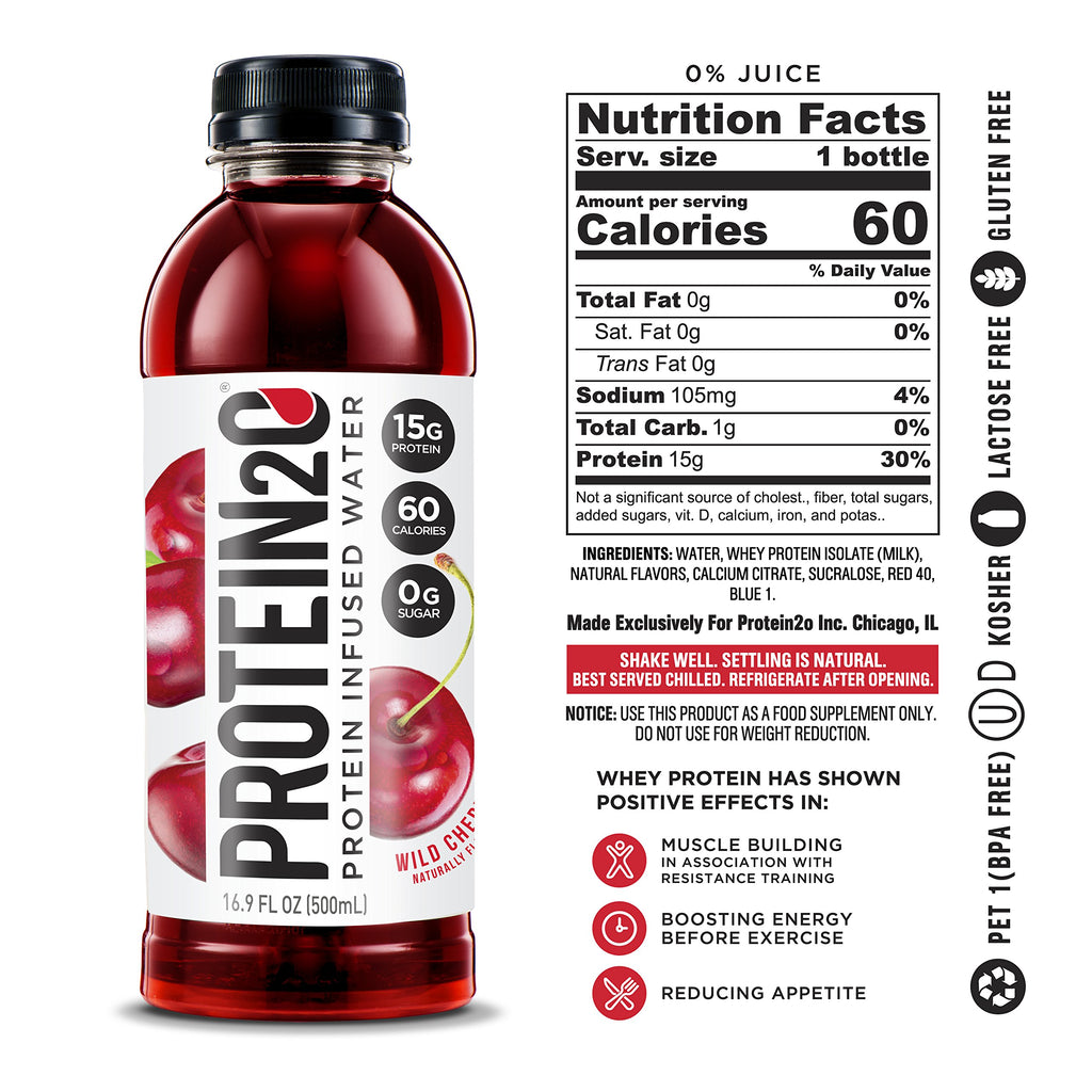 Whey Protein Infused Water Variety Pack 16 Count K96944