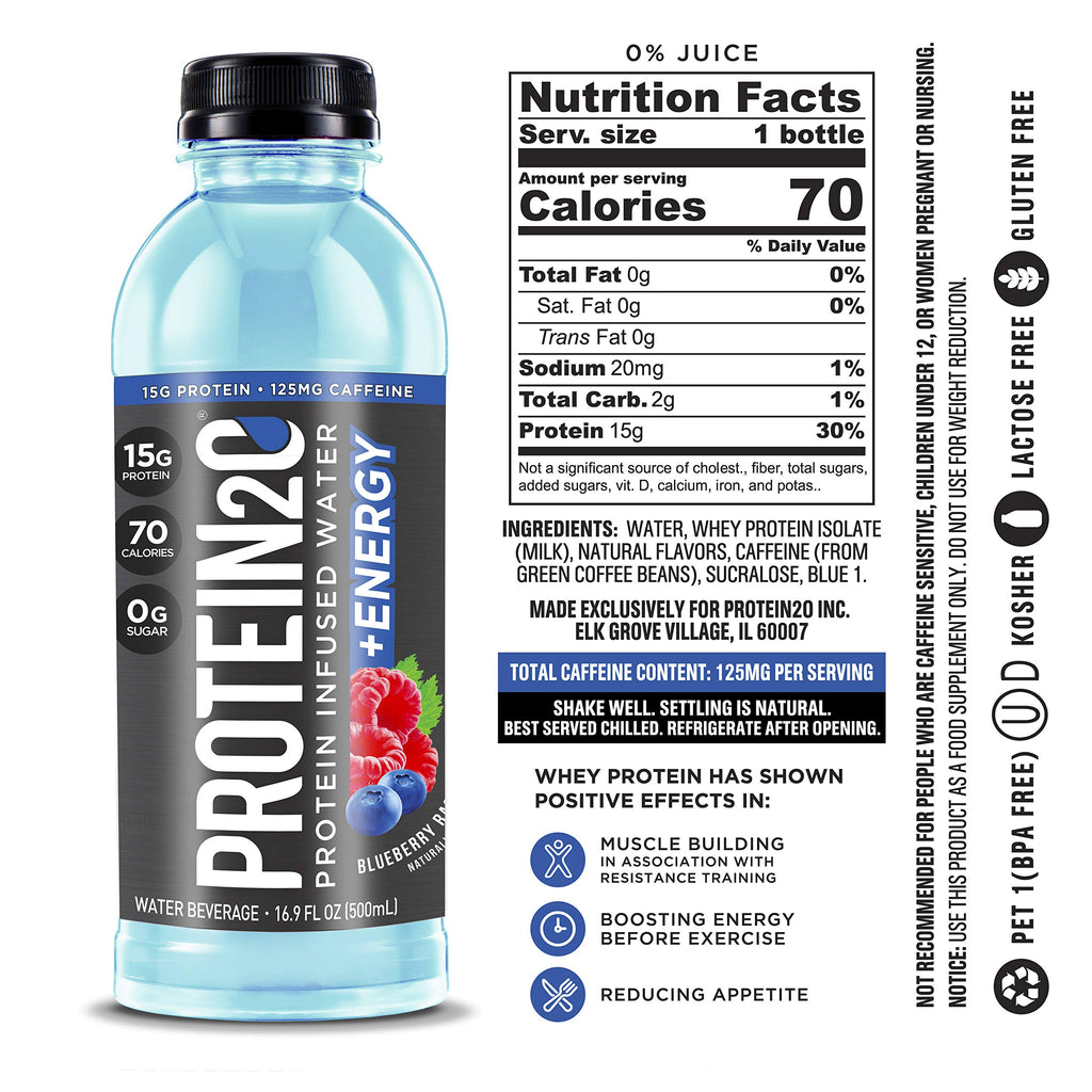 Whey Protein Infused Water Variety Pack 16 Count K96944