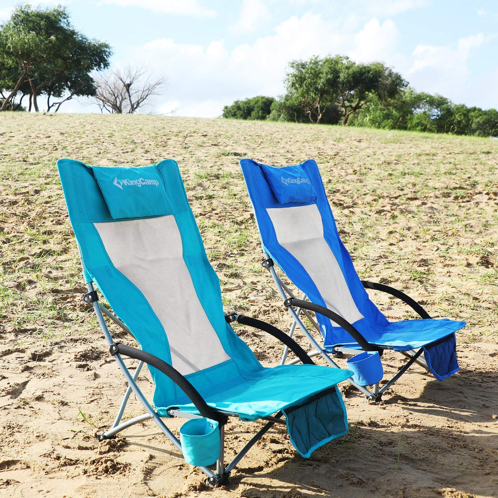 High Back Folding Beach Chair 2 Packs M712589