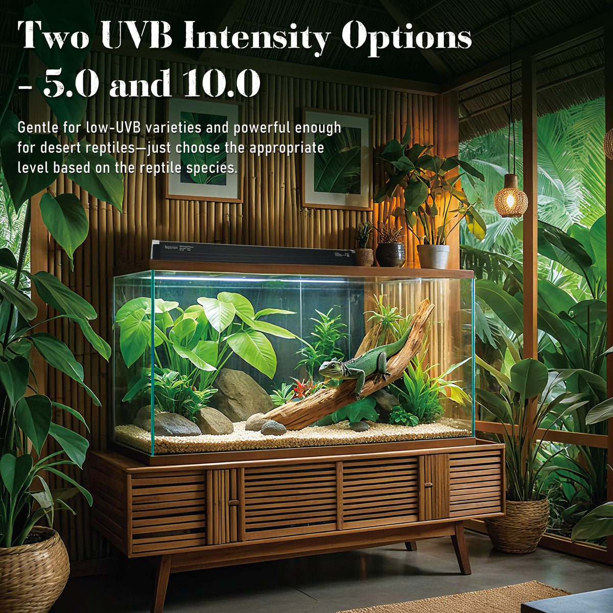 T5 HO UVB 5.0 Light Fixture with Tube M284994