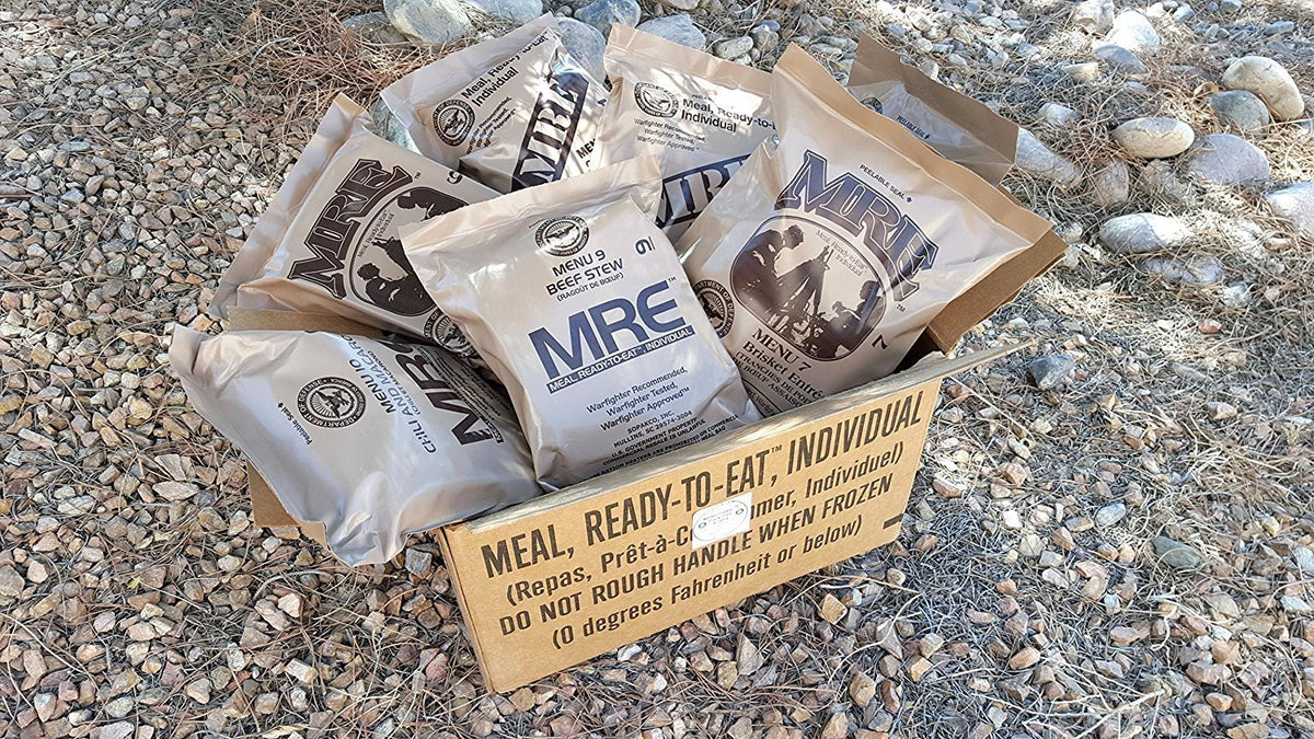 12 Meals Military Surplus Meal Ready to Eat P621152
