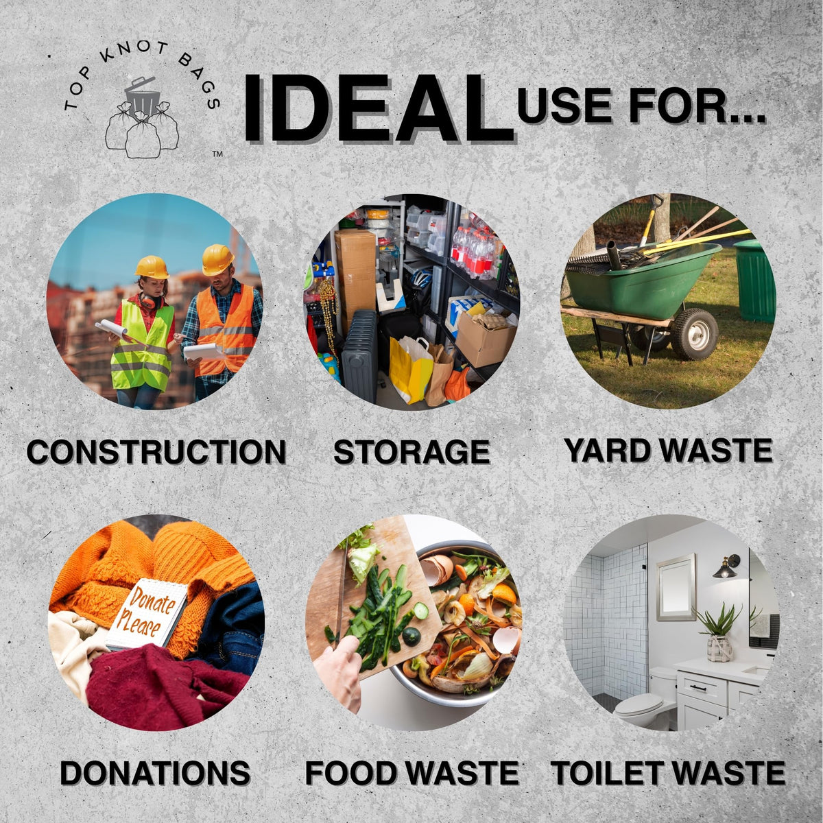 45 Gallon Black 1.5 Mil Trash Bags 100 Count F48345