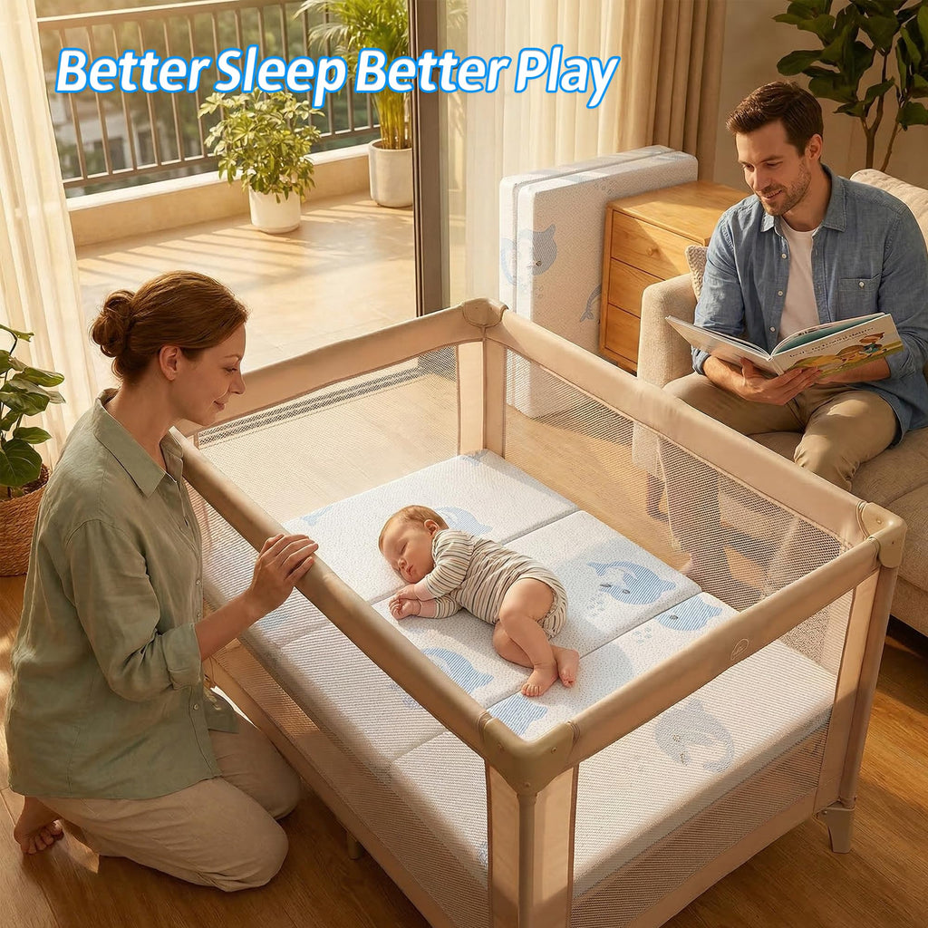 Double-Sided Memory Foam Portable Mattress R268998
