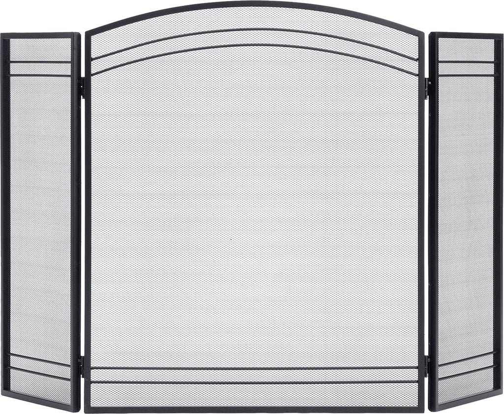Black Fireplace Screen W897920