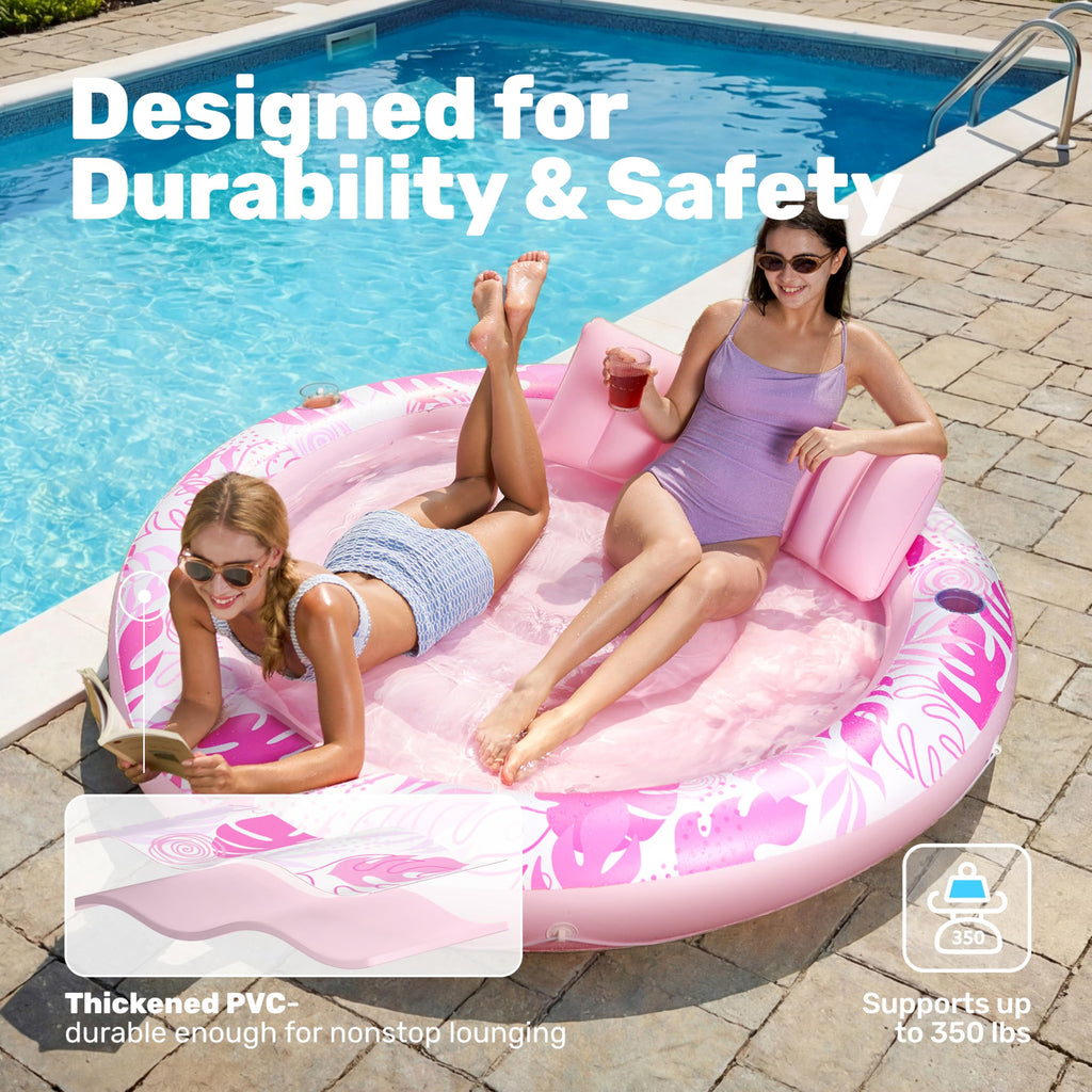 Inflatable Tanning Pool Lounger Float A27773