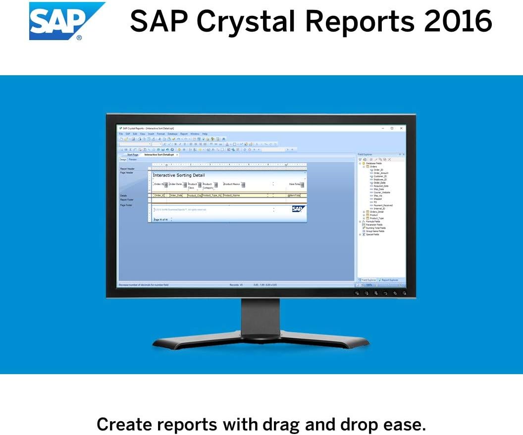 Crystal Reports 2016 Reporting software [32 Bit] L22594