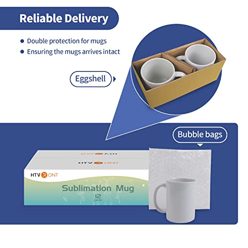 11 oz 12 Pack Sublimation Mugs H98720