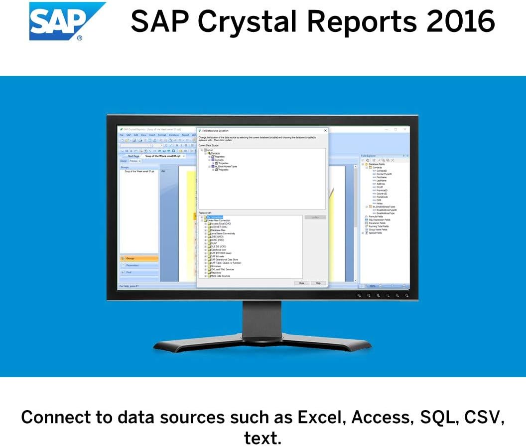 Crystal Reports 2016 Reporting software [32 Bit] L22594