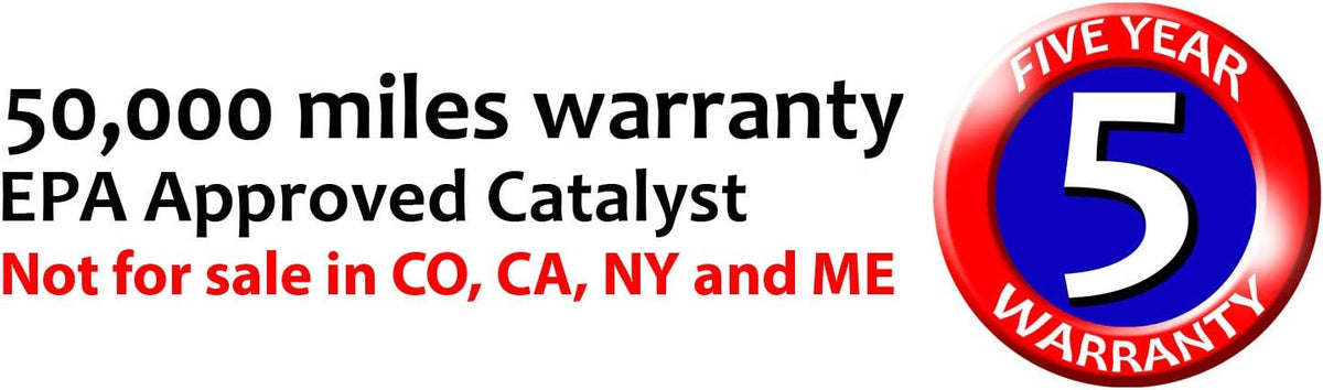 Front Catalytic Converter with Manifold, 4 Cyl, 1.6L G540133