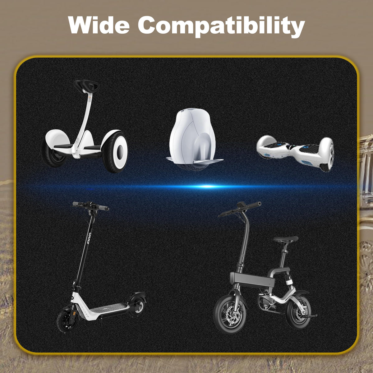 42V 2A Scooter Charger with 5 Types of Connectors X1852