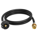 6FT Propane Hose Adapter with Gauge K278