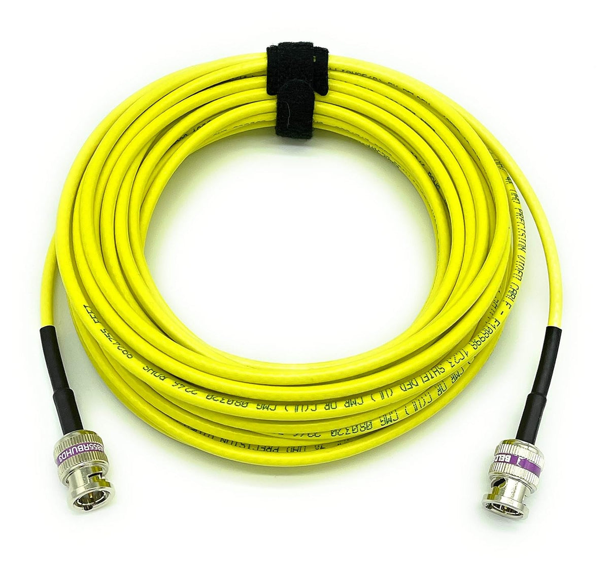 12G 4K HD SDI BNC - BNC Cable Mini RG59 50ft Black I8498