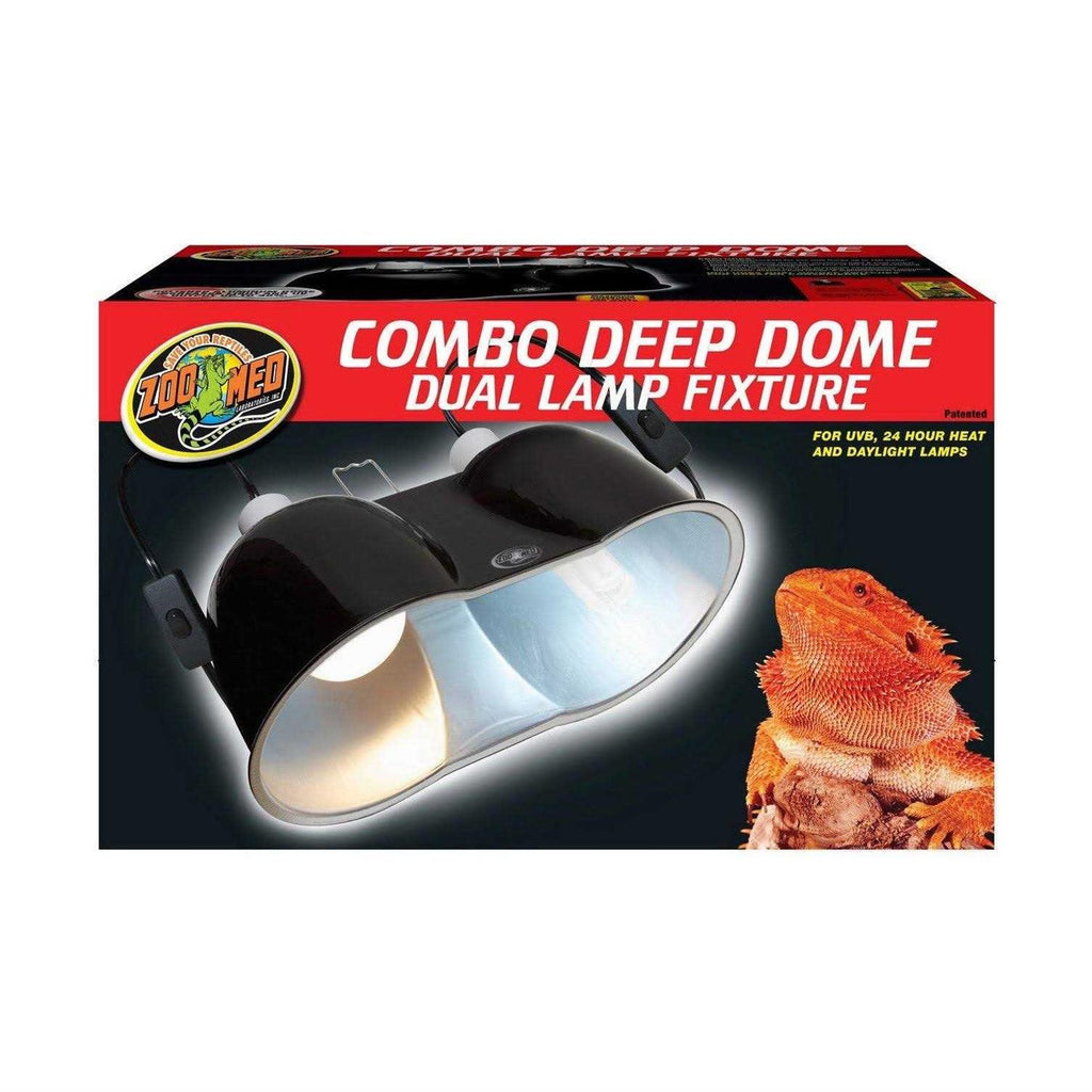 Combo Deep Dome Dual Lamp Fixture N384