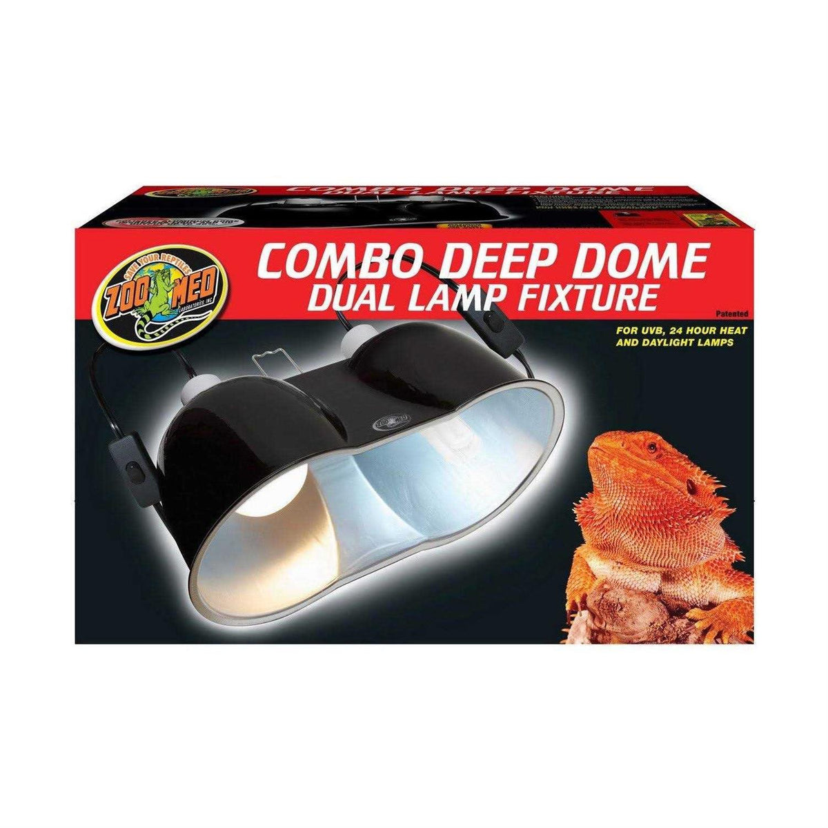 Combo Deep Dome Dual Lamp Fixture N384