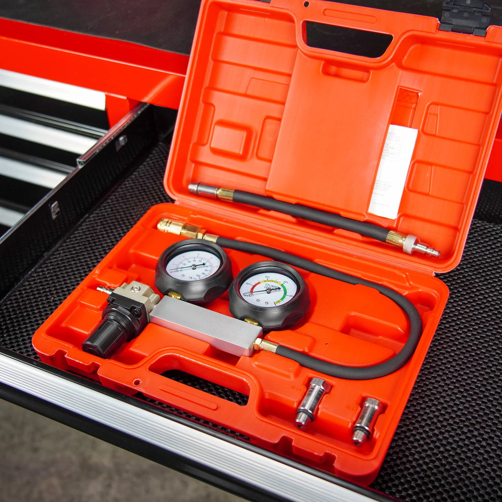 Cylinder Leak Detector & Engine Compression Tester Kit H28181