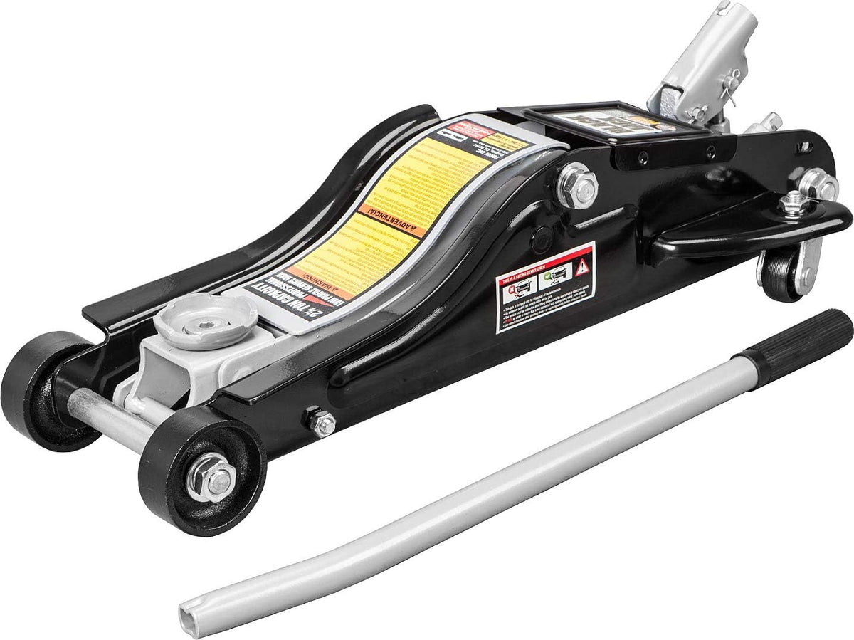 3 Ton Hydraulic Trolley Floor Jack with Extra Saddle V423143