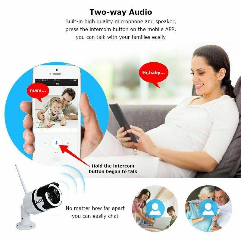 1080p Wireless WiFi CCTV Security Camera Z739