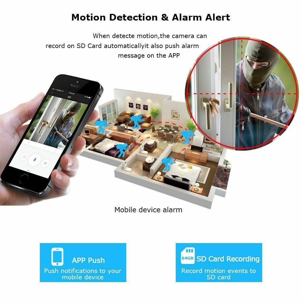 1080p Wireless WiFi CCTV Security Camera Z739