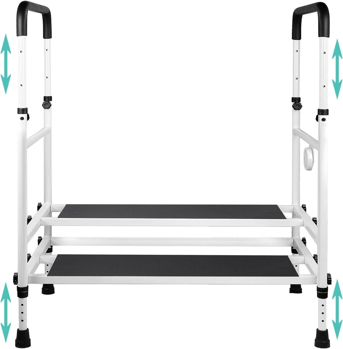 Heavy Duty Bed Rails with Adjustable Height and LED Light Z82879