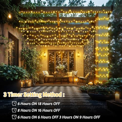 1000 LED Waterproof 8 Modes Fairy Lights P7684