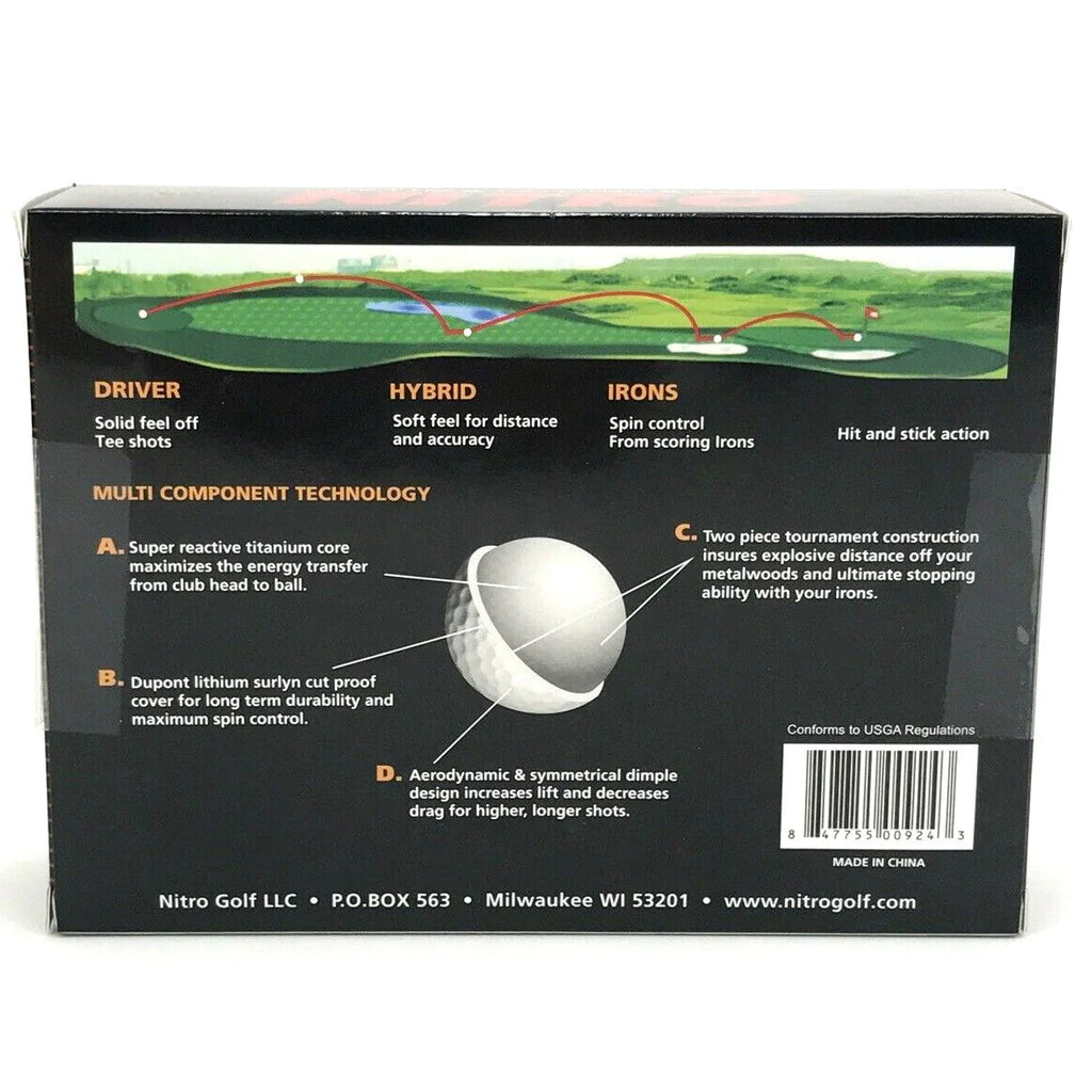12 Pack Golf Balls B449