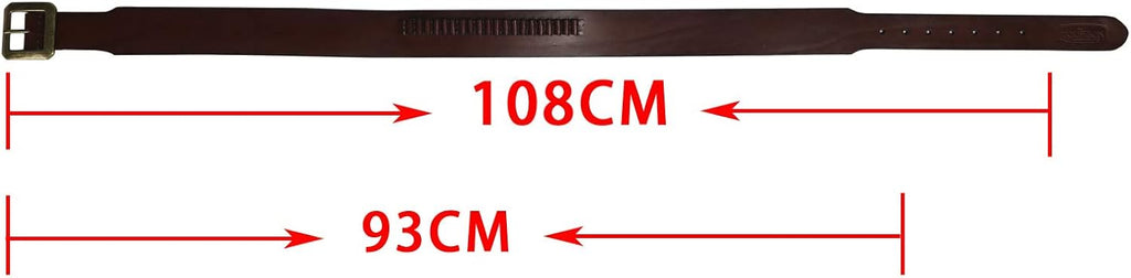 Adjustable Leather Pistol Bandolier Cartridge Belt D831