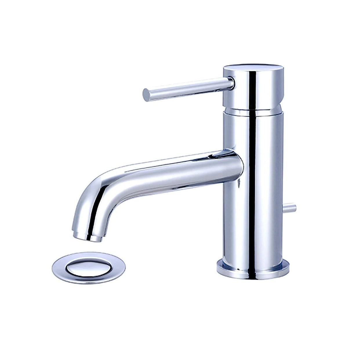 Brushed Nickel Single Hole Bathroom Faucet G5353