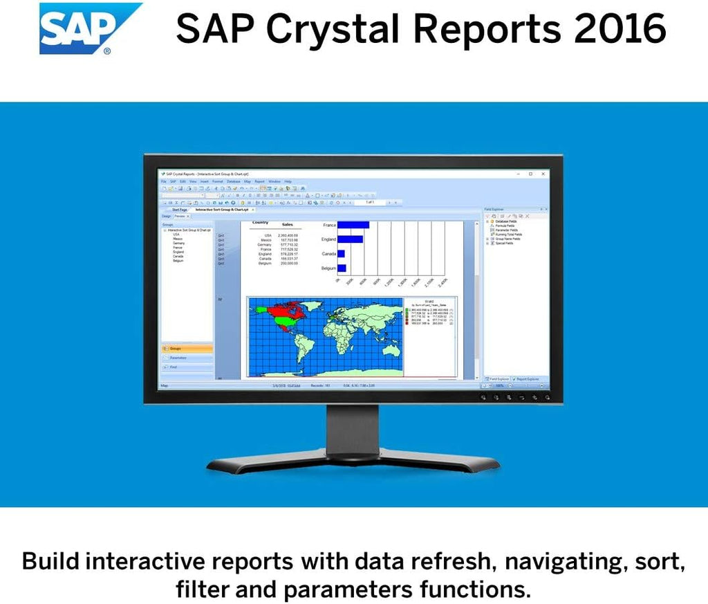 Crystal Reports 2016 Reporting software [32 Bit] L22594