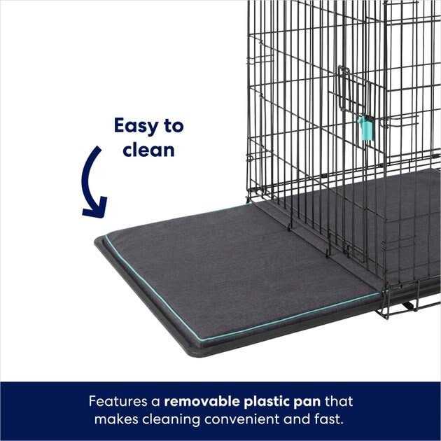 Double Door Wire Dog Crate J4300