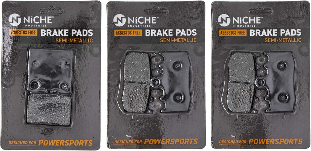 Brake Pad Set Semi-Metallic Pack of 2 Z167