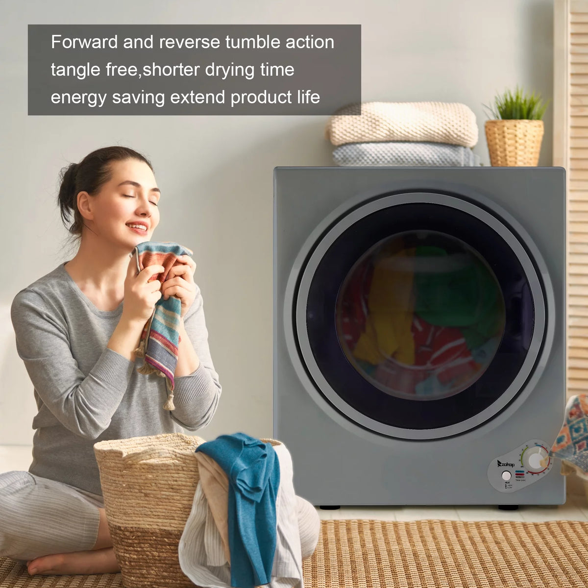 1.6 cu. ft. Compact Electric Dryer F404106