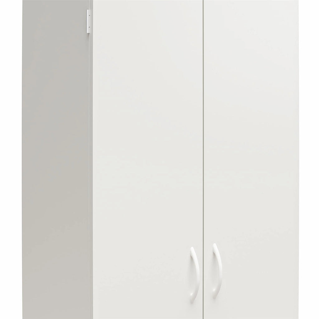 White 2 Door Storage Cabinet U6102