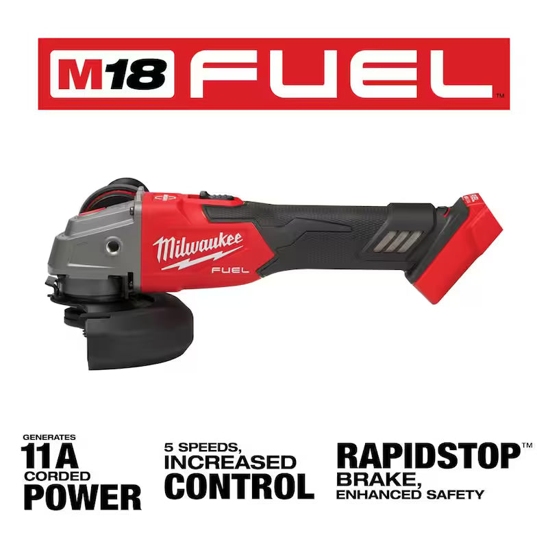 18V Brushless Cordless 4-1/2 in./5 in. Variable Speed Grinder G1439