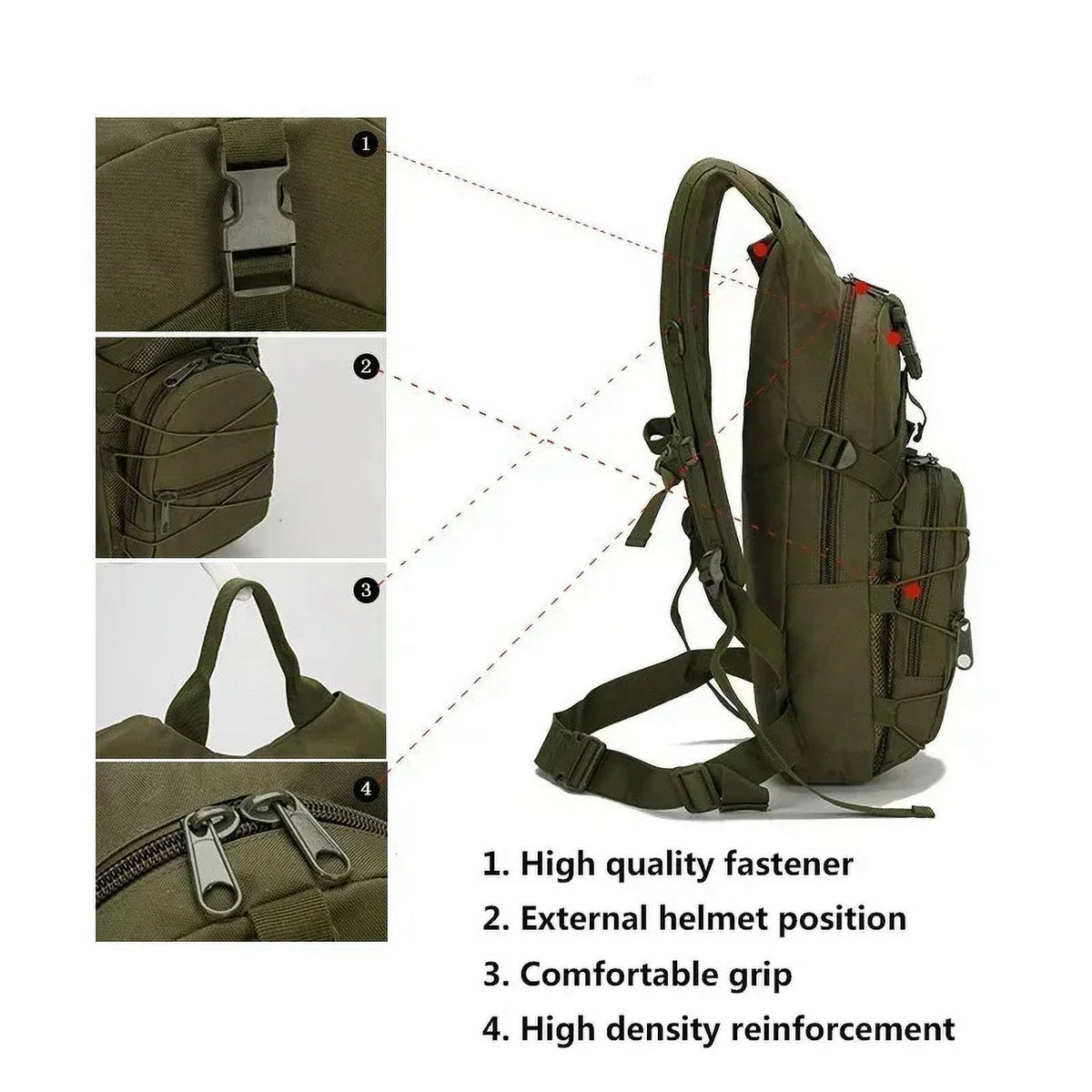 Molle Backpack Outdoor Sports Bicycle Backpacks Cycling Climbing Hiking Trekking Camping Bag N780065