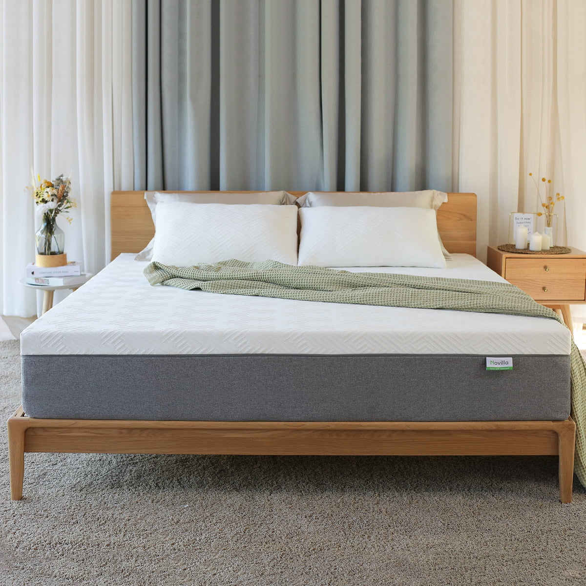 10 inch Gel Memory Foam Queen Size Mattress N84216
