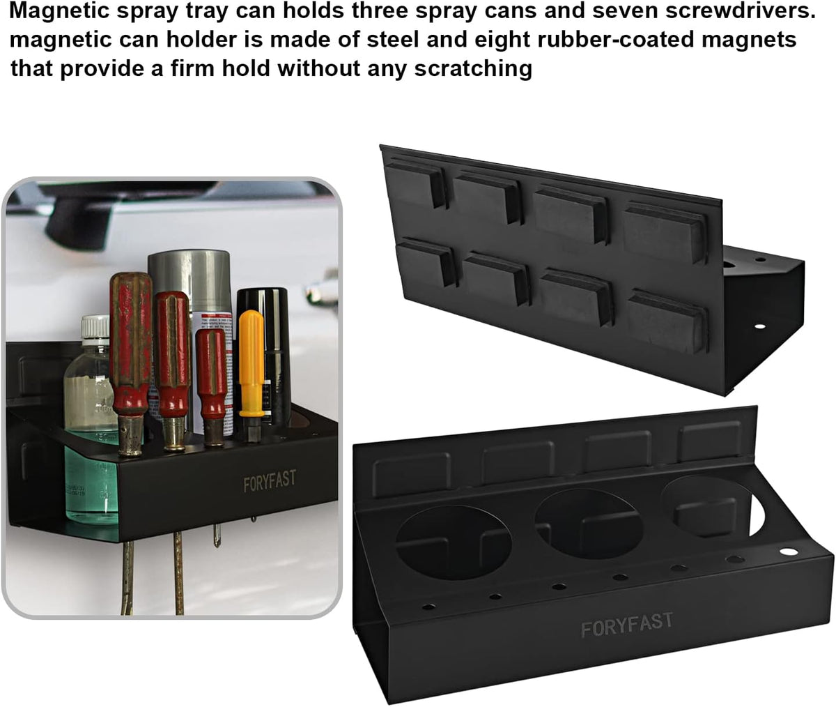 Magnetic Toolbox Tray Set, 4-piece, Pack of 2 O509414