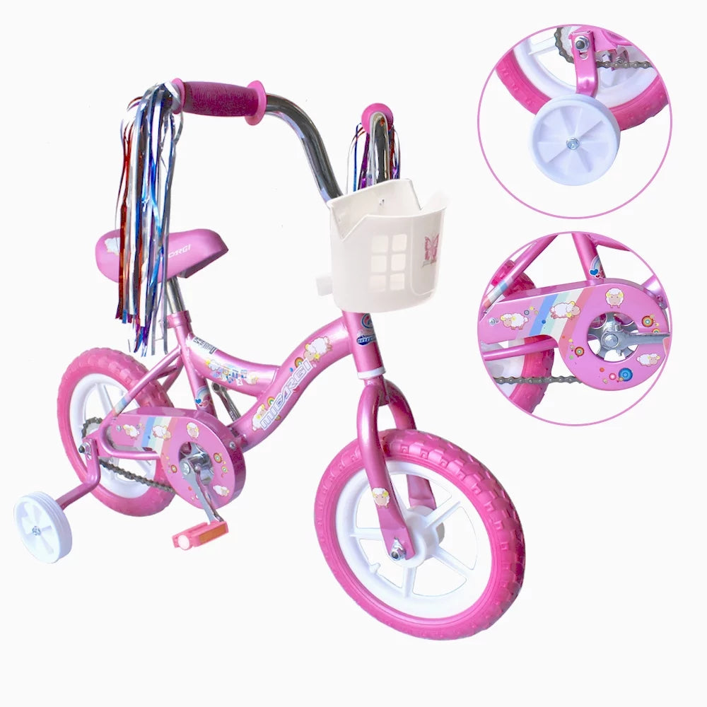 12 Kid's Beginner Bicycle Foam Tire Black K804445