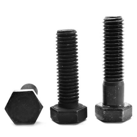 1 1/2 inch-12 x 7 inch Fine Thread Grade 5 Hex Cap Screw Medium Carbon Steel Black Oxide Pk 7 R5213