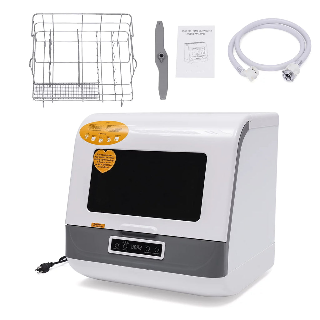 Portable Countertop Dishwasher with Air Dry E909