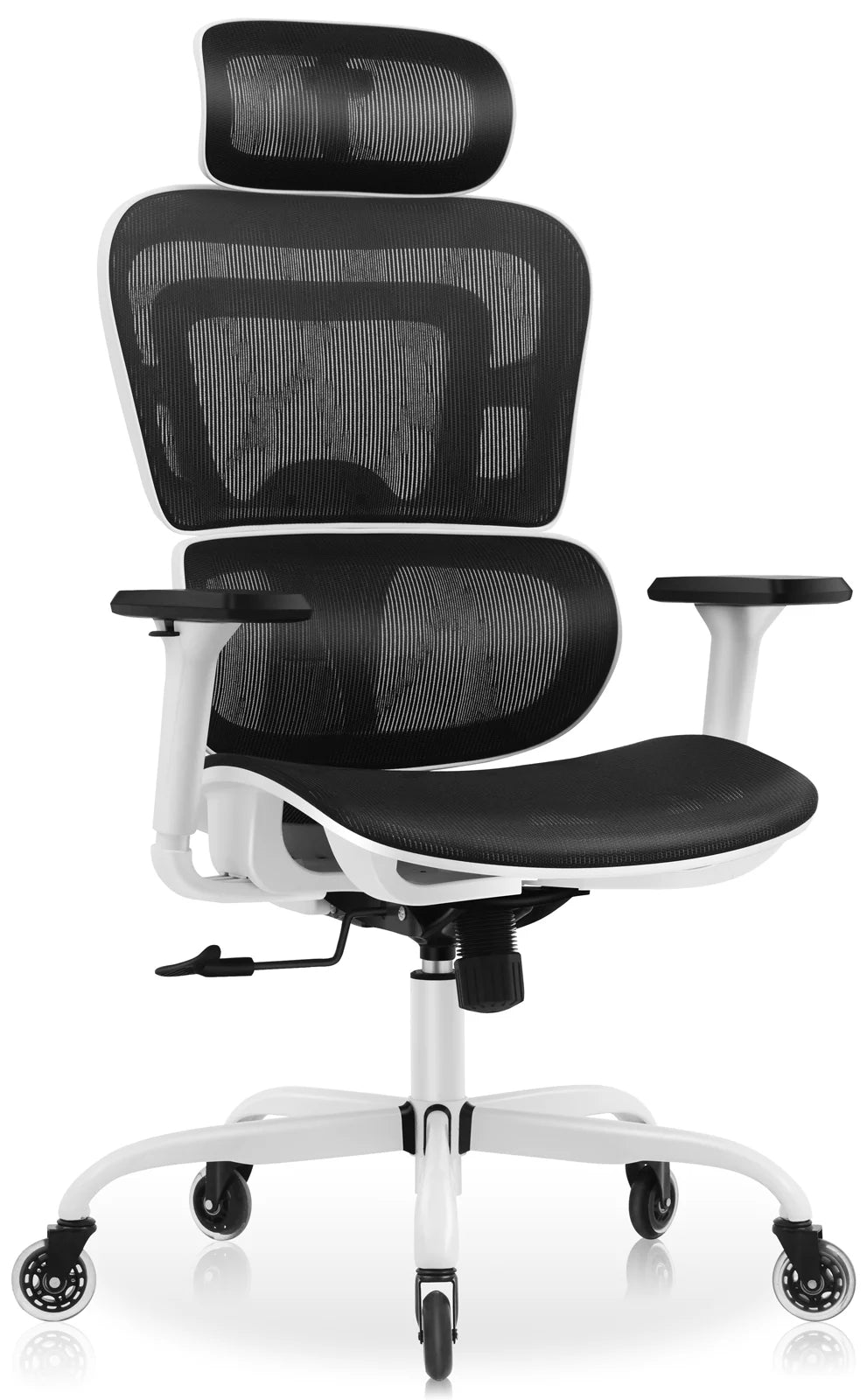 Black Ergonomic Office Chair with Lumbar Support C40120