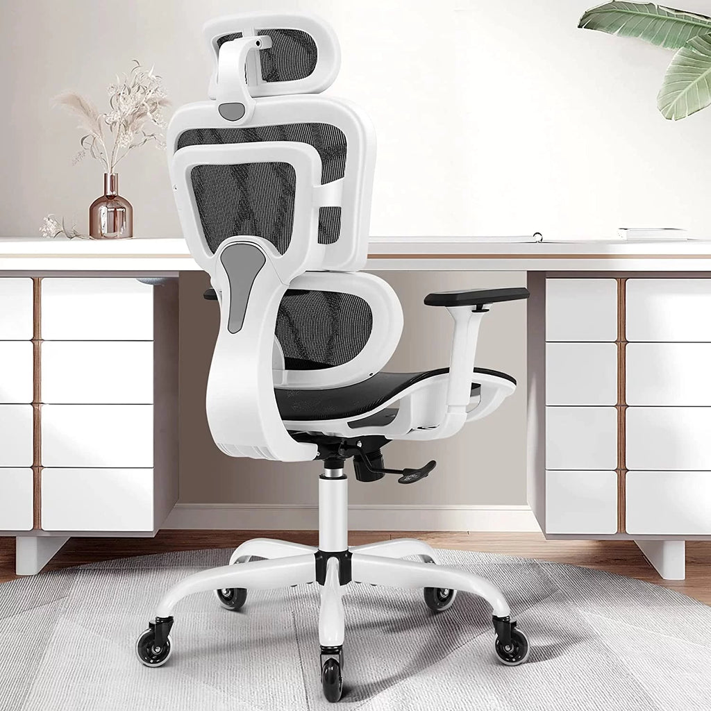 Black Ergonomic Office Chair with Lumbar Support C40120