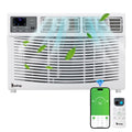 12000BTU 115V White Window-Mounted Air Conditioner with Remote Control Q32671