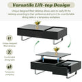 Black Metal Frame Coffee Table R5993