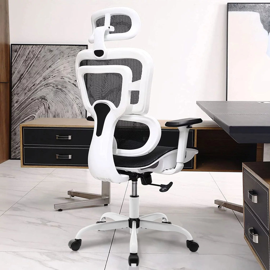 Black Ergonomic Office Chair with Lumbar Support C40120