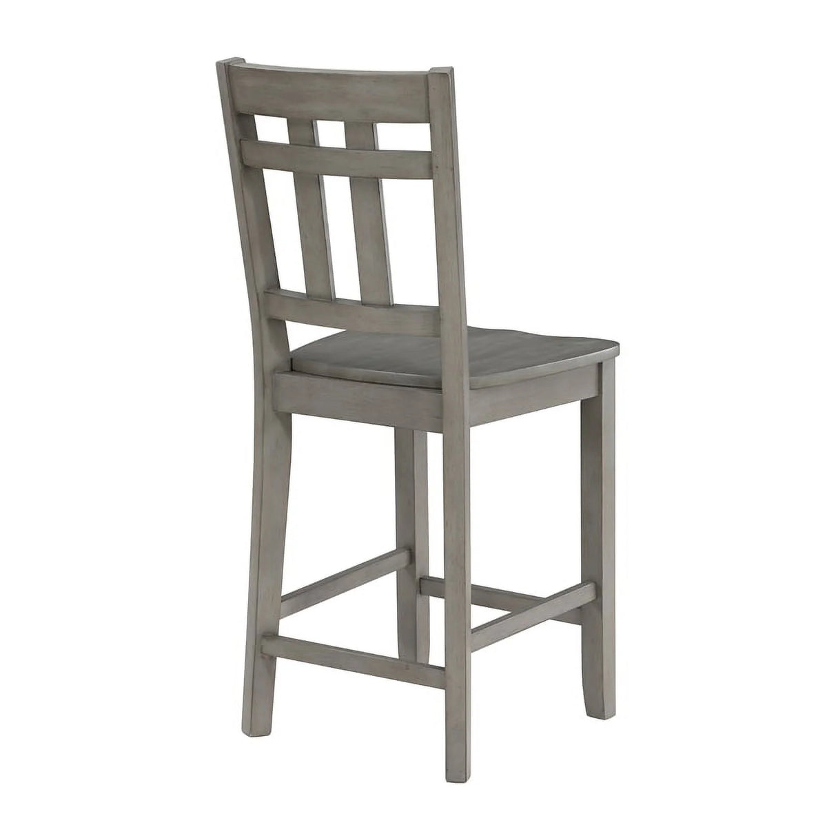 Gray Wood 5-Piece Counter Height Dining Set R3605