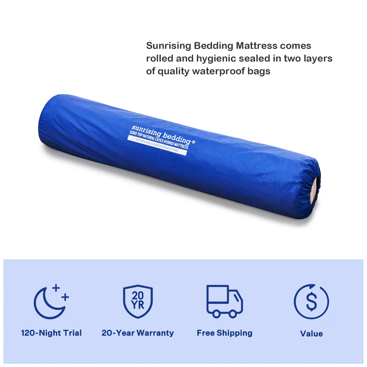 11 Natural Latex Hybrid California King Mattress B2174