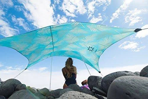Beach Tent with Sand Anchor, Portable Canopy Sunshade Q83995