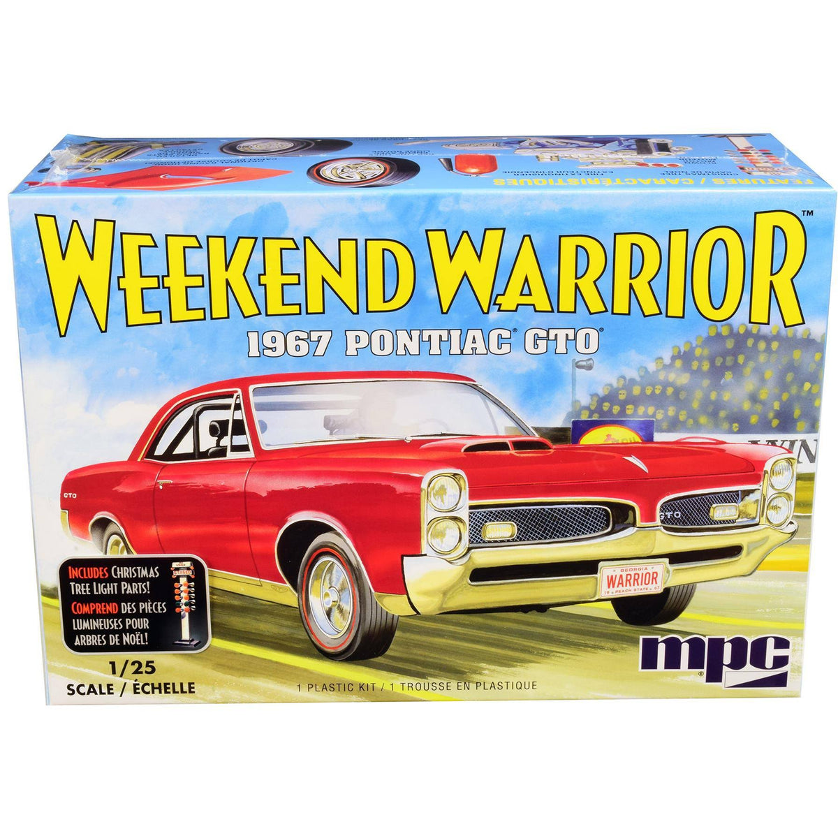 1/25 Scale 1967 Pontiac GTO Model Kit A92776