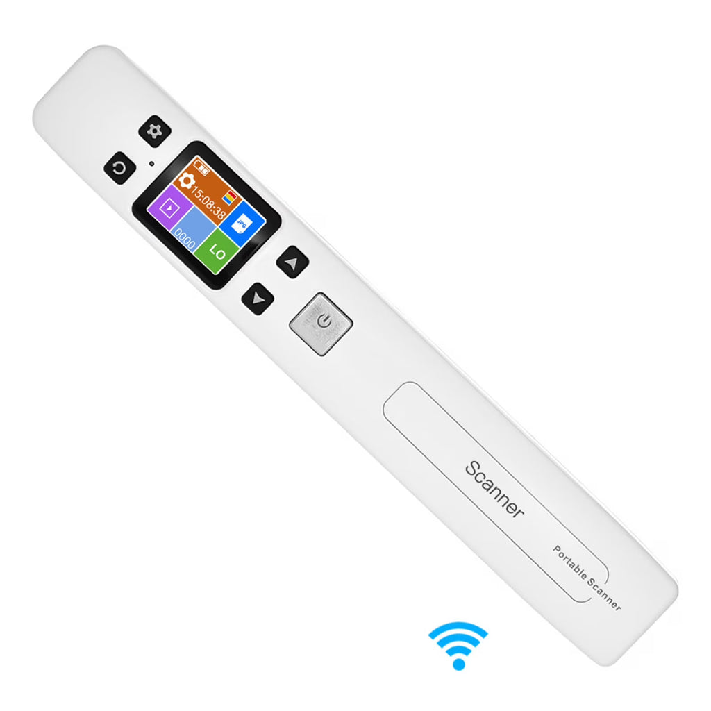 Portable Wand Document Scanner A4 Size 1050DPI LCD Display X497159